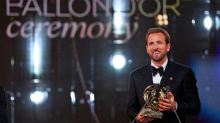 Harry Kane ganó el Balón de Oro y el premio al máximo goleador de la temporada