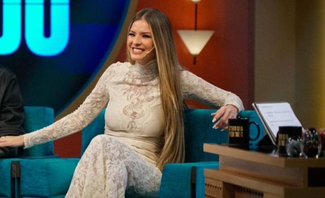 La China Suárez visitó el programa de Mario Pergolini.