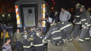 Detuvieron al motorman del tren que chocó en Temperley