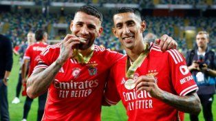 Otamendi resaltó la tarea de Di María en la final de la Supercopa de Portugal