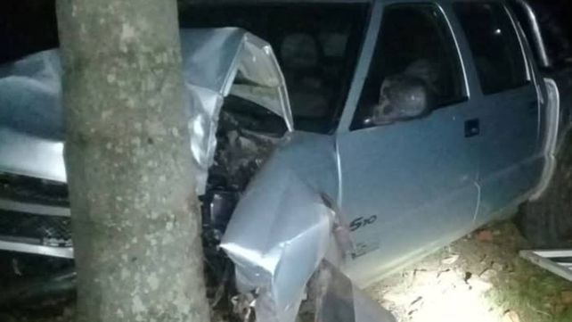 Ruta 10: Camioneta despistó, chocó contra una palmera y fue embestida por otro vehículo