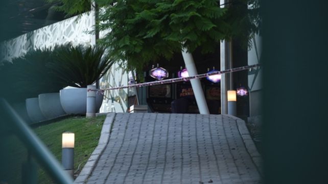 Escena. El ataque contra el casino fue en el ala este del edificio.