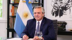 El presidente Alberto Fernández festejó el regreso del fútbol gratuito a la TV Pública. El presidente Alberto Fernández festejó el regreso del fútbol gratuito a la TV Pública.