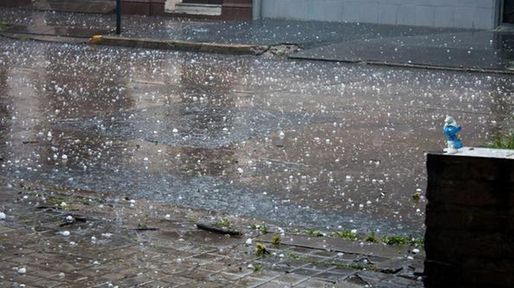 Así retrataron los lectores la granizada que cayó sobre la ciudad