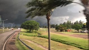 Michlig relevó los perjuicios generados por la tormenta