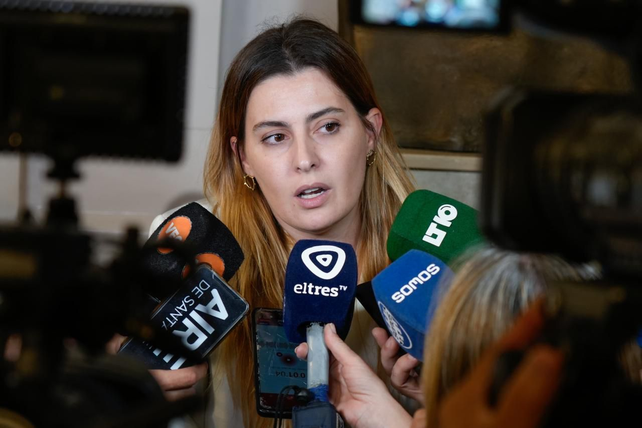 La diputada Lionella Cattalini, referente del socialismo en la Cámara de Diputados de Santa Fe.