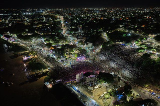 Estiman que 120.000 personas vivieron el cierre de la Fiesta Nacional del Mate