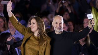 El respaldo de María Eugenia Vidal a Horacio Rodríguez Larrea encendió la interna en Juntos por el Cambio.