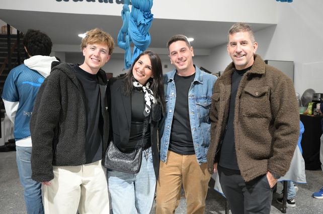 Damián Pavetto, Bárbara Fornero, Juan Manuel Sinner y Juan Junco