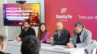 Obras de la EPE en Funes y Pérez