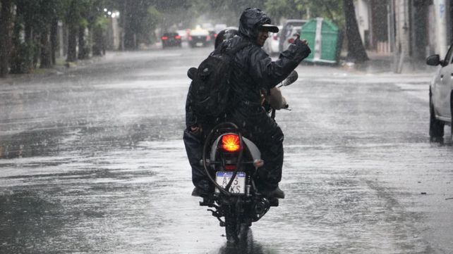 Rige un alerta amarillo por tormentas para el sur provincial.