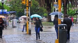 Jornada con lluvias y tormentas fuertes en la provincia
