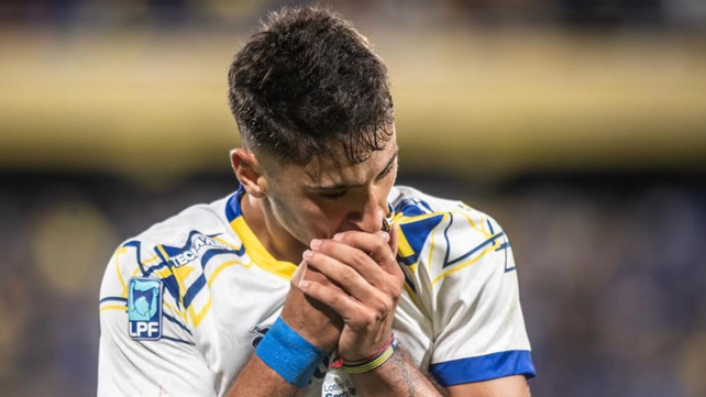 El sentido festejo de gol durante la victoria de Central ante Atlético Tucumán