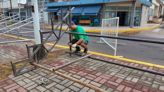 Paraná avanza con el armado del corsódromo para el Carnaval 2026