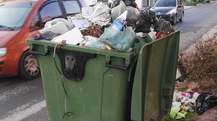 Vandalismo con los contenedores