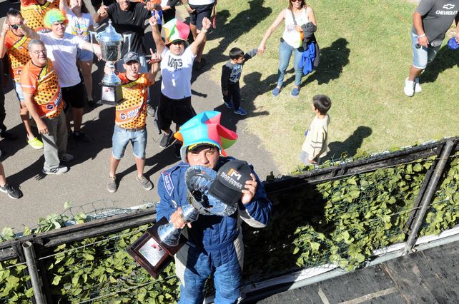 Luciano Martínez gritó campeón en Paraná
