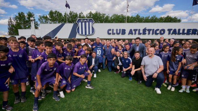 Diferencias saldadas con Fassi: Tapia visitó las instalaciones de Talleres de Córdoba