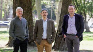 &nbsp;Marcelo Fernández Corti, Patricio Arpini y Juan Marcos Aviano.