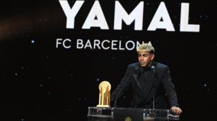 Lamine Yamal se quedó con el Trofeo Kopa por segundo año seguido