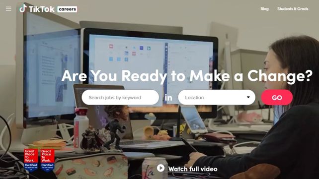 Tik Tok ahora permite ganar dinero y testea una función de búsqueda laboral