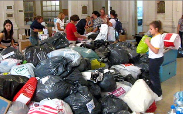 La verdad es que estamos impresionados, Rosario es solidaria al cien por ciento