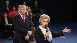 Enfrentados. En los tres debates presidenciales, los candidatos rivales tuvieron acusaciones subidas de tono.amente&nbsp;
