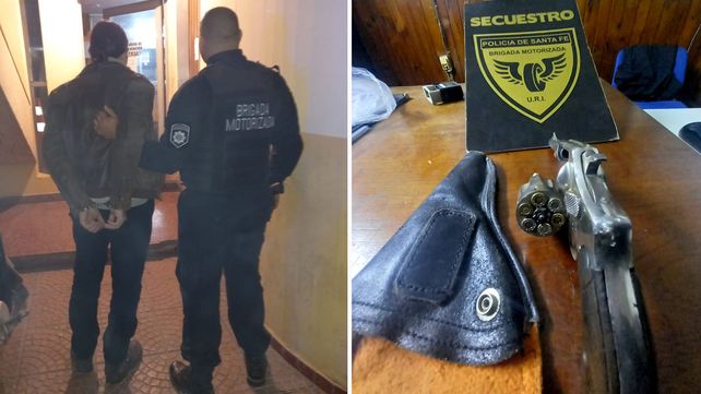 Lo detuvieron porque iba en moto sin patente