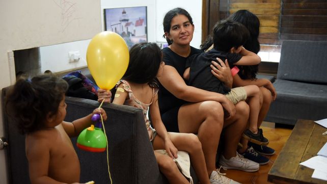 Una de las madres que asiste al centro de Día Norita