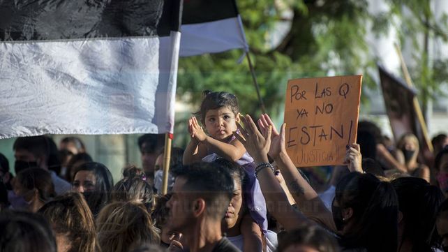 Postales del #8M en Paraná