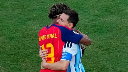 Gran gesto de Leo Messi hacia Lamine Yamal apenas terminó la final del Mundial 2026