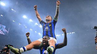 El Inter de Lautaro Martínez le ganó a Milan y se consagró campeón del Calcio