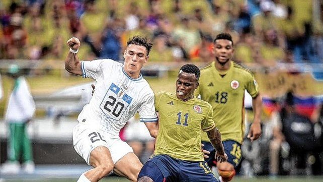 Uruguay igualó con Colombia.