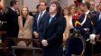 Tras la homilía del arzobispo Jorge García Cuerva en el Tedeum, Javier Milei dijo que es “una opinión absolutamente válida” aunque exagerada Tras la homilía del arzobispo Jorge García Cuerva en el Tedeum, Javier Milei dijo que es “una opinión absolutamente válida” aunque exagerada