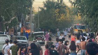 Pueblada en Colón: mujer denuncia que un policía la hirió y puso en riesgo su vida