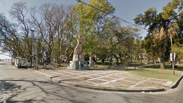 Una mujer fue golpeada por su expareja con una cadena