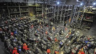 En el corralón municipal hay cerca de 1.500 motos retenidas en lo que va del año