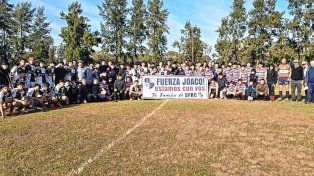 En Sauce Viejo, Santa Fe RC y Estudiantes y un momento emocionante por la pronta recuperación de Joaquín Torres.
