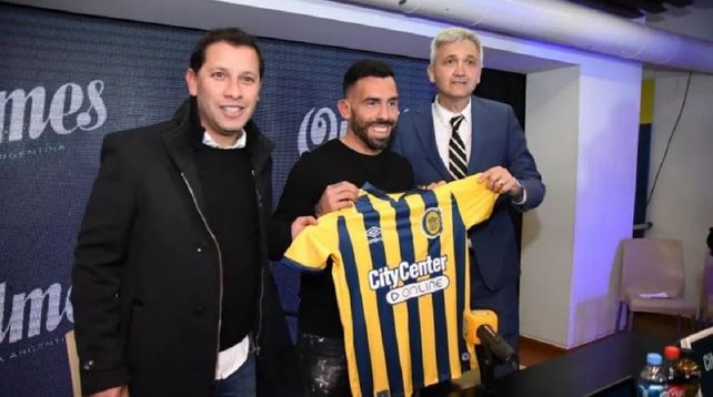 Tevez debutará como director técnico de Rosario Central en el choque con Gimnasia.