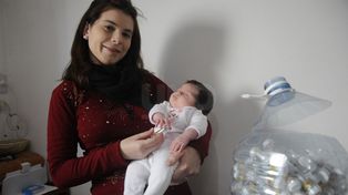 Una mamá que venció la trombofilia: “Ámbar es mi arcoíris”