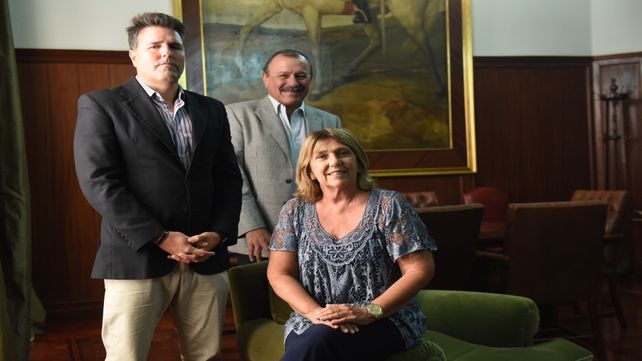 Promotores. José Castagnino y Eugenia Usellini