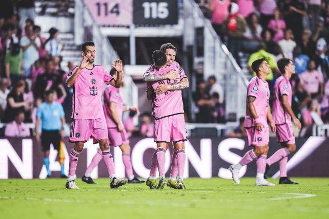 Messi volvió a marcar en el Inter Miami.