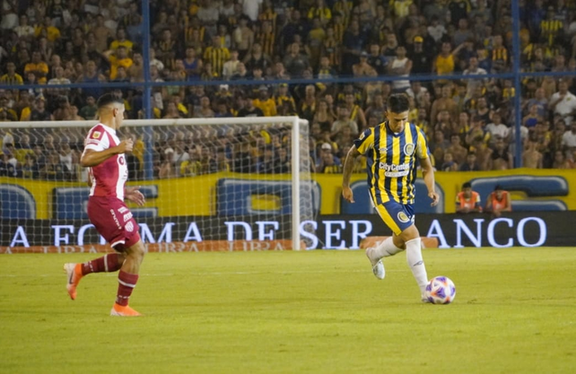 Central rescató un punto al final a través de un golazo de Lautaro Giaccone
