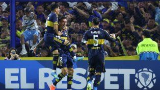 Boca goleó a Barcelona de Ecuador por la Copa Libertadores en la previa del Superclásico