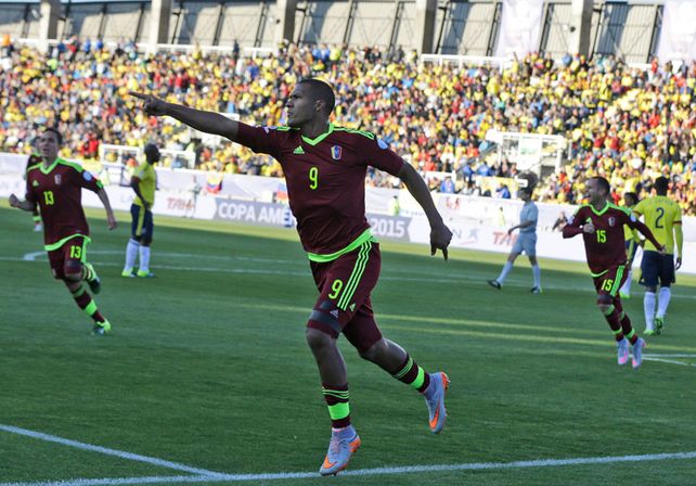Venezuela sorprendió y venció por primera vez a Colombia en una Copa América