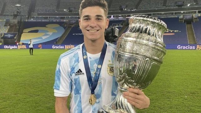 Julián Álvarez, en el radar de Milan