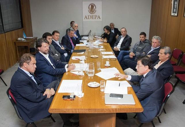 Los responsables de los principales medios estuvieron presentes en la reunión.&nbsp;