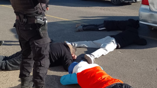 Detenidos con dos armas de fuego. El arresto se produjo en la playa del Cementerio de Villa Gobernador Gálvez.&nbsp;