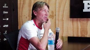 El DT Gabriel Heinze.