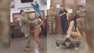 Sancionaron a militares que se grabaron con bailarinas de comparsa