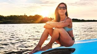 Soledad Pastorutti eligió el Delta del Paraná para vacacionar con su familia